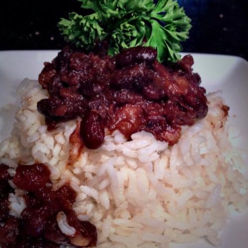 Red Beans with Pork Feet