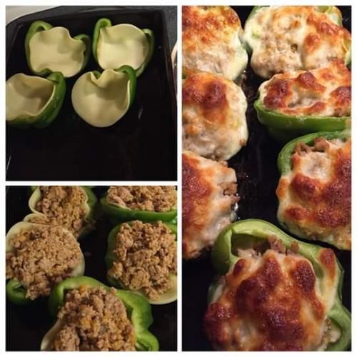 Easy Cheesy Stuffed Peppers