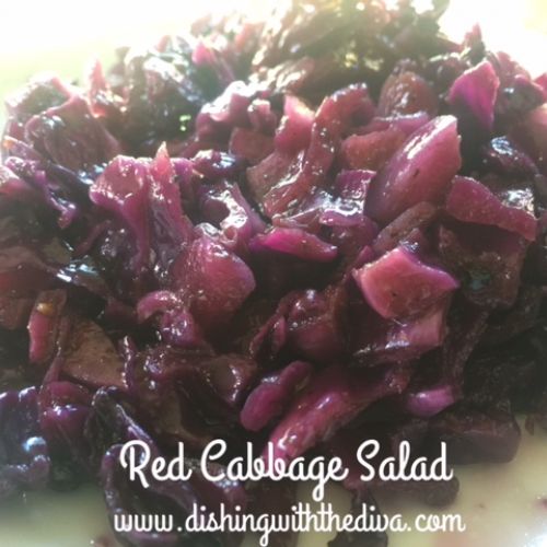 Red Cabbage Salad