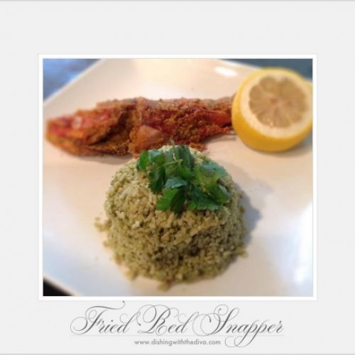 Fried Red Snapper